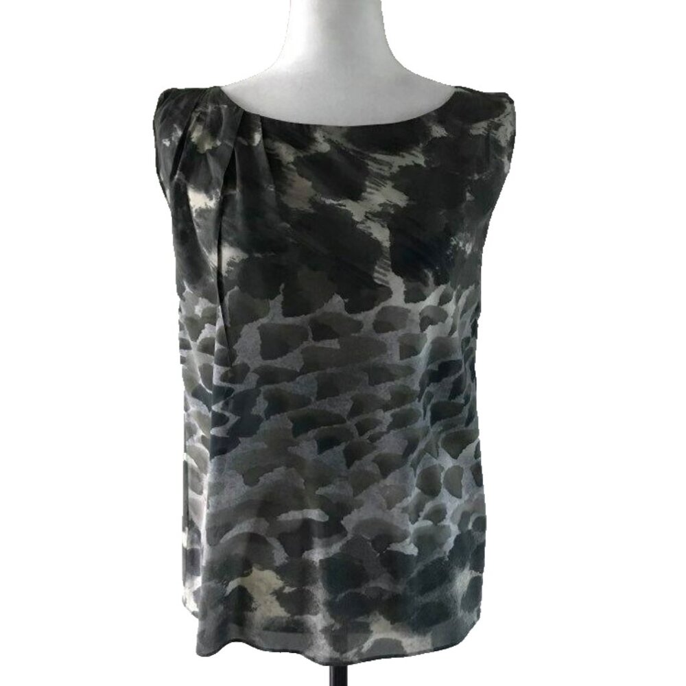 ALICE + OLIVIA Sleeveless Blouse Size Small Silk Back Zipper